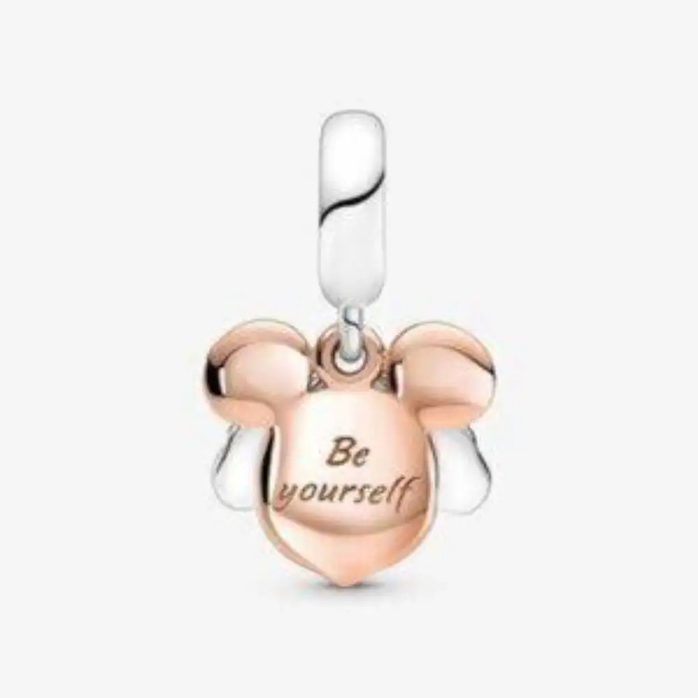 Pandora Mickey Mouse Double Dangle Charm - Picture 3 of 5